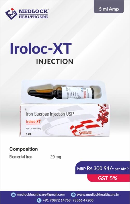 IROLOC-XT | IRON SUCROSE 100MG INJECTION