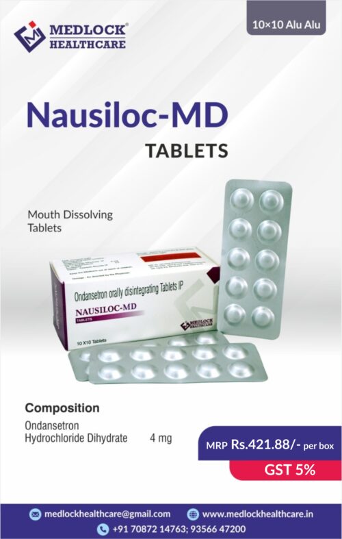 Ondansetron 4mg Mouth Dissolving Tablets | NAUSILOC-MD