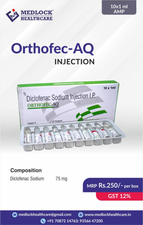 DICLOFENAC SODIUM 75 MG INJECTION