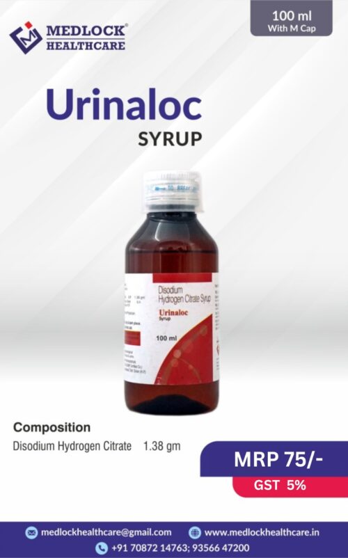 URINALOC SYRUP | Disodium Hydrogen Citrate Syrup