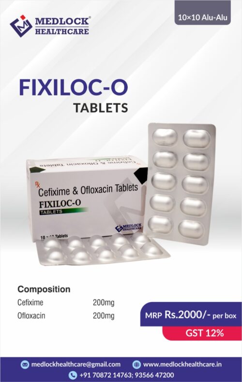 Cefixime and Ofloxacin Tablets