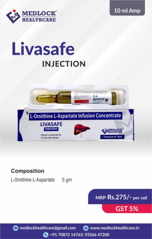 LIVASAFE | L-ORNITHINE L-ASPARTATE INJECTION
