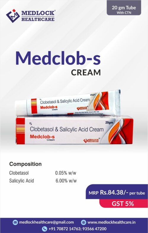 MEDCLOB S |  CLOBETASOL & SALICYLIC ACID CREAM