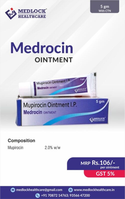 MEDROCIN | Mupirocin Ointment IP 2%