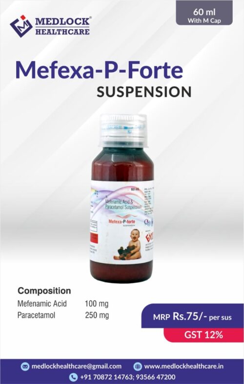 Mefenamic Acid and Paracetamol Syrup