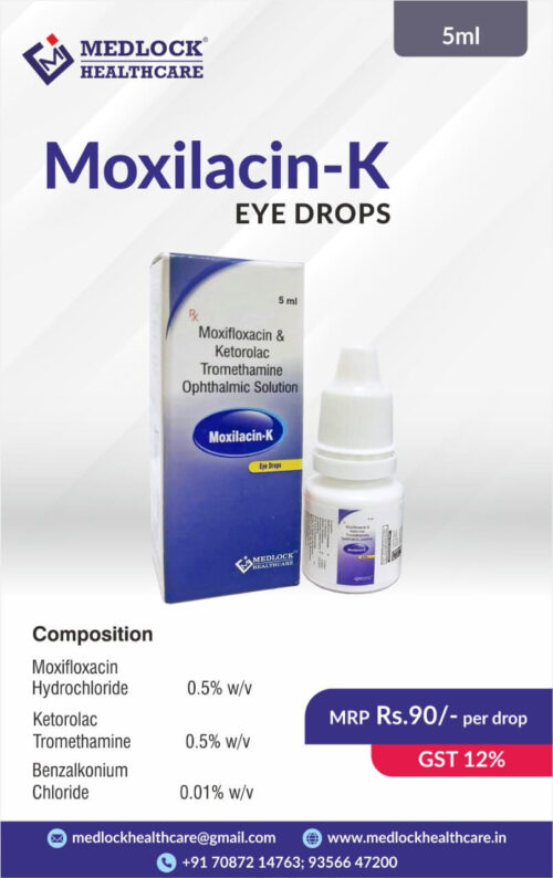MOXIFLOXACIN WITH KETRO DROPS