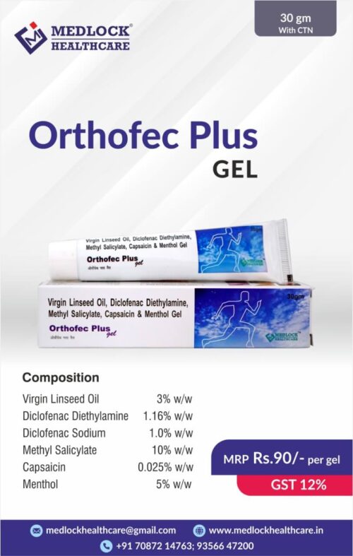 Diclofenac diethylamine, Linseed Oil Methyl Salicylate, Menthol Gel, Capsaicin Gel
