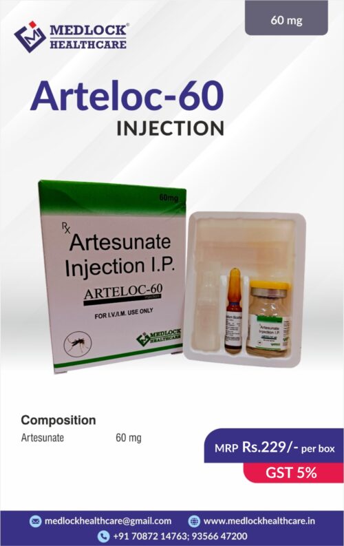 ARTELOC-60 | Artesunate Injection IP 60 Mg