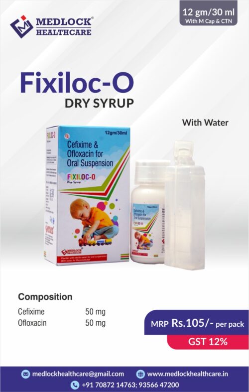 CEFIXIME AND OFLOXACIN FOR ORAL SUSPENSION