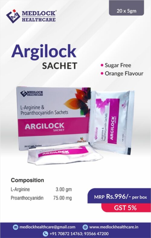 L-ARGININE 3 GRM AND PROANTHOCYANIDIN 75 MG SACHET