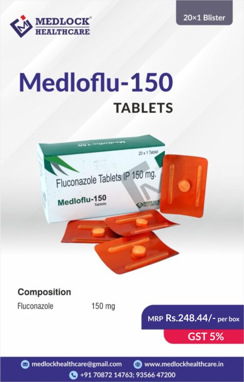 MEDLOFLU-150 TAB | Fluconazole 150mg Tablets
