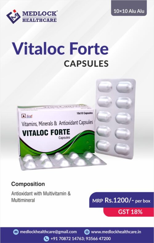 Vitamins, Minerals, and Antioxidant Capsules