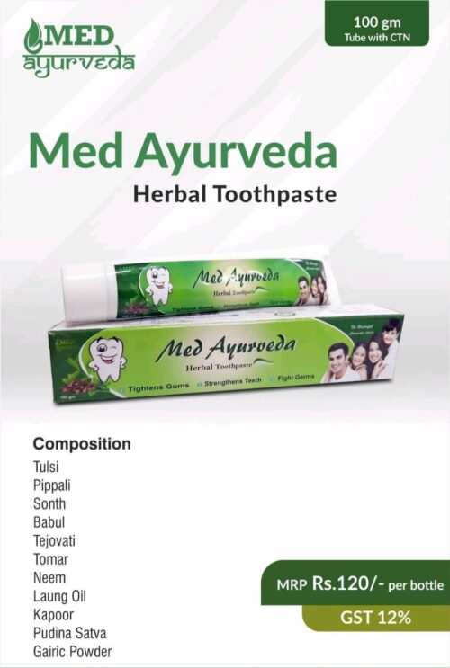MED AYURVEDA TOOTHPASTE