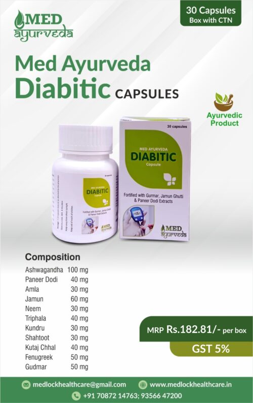 MED AYURVEDA DIABITIC CAPSULES