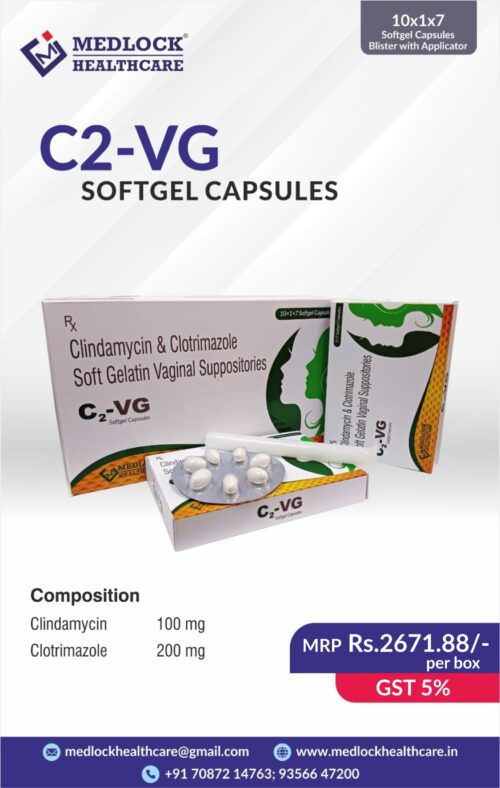 C2-VG | Clindamycin 100mg and Clotrimazole 200mg