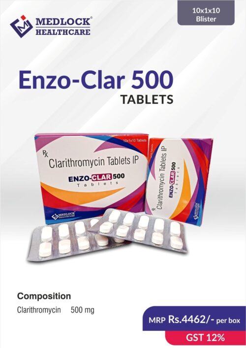 Clarithromycin 500 mg Tablets