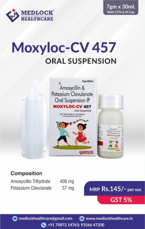 MOXYLOC CV - 457 Dry Syrup